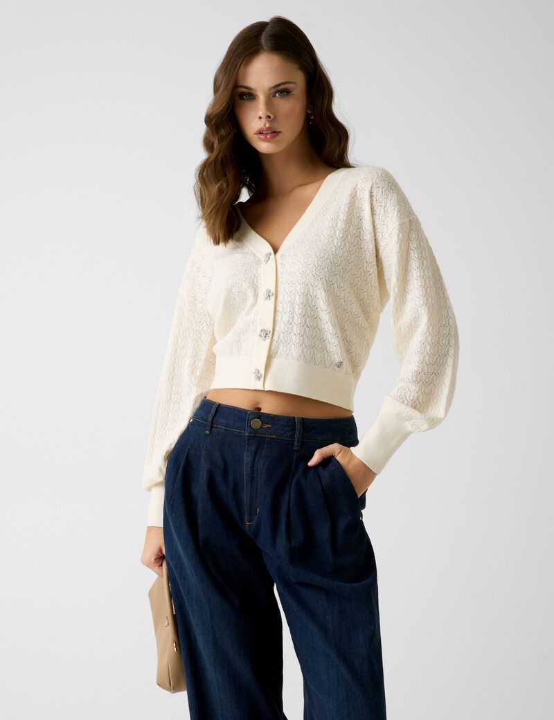 guess knitted cardigan