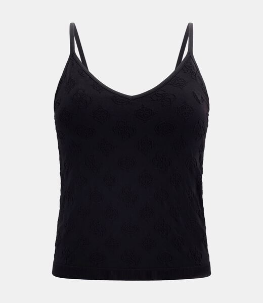 All-over logo tank top
