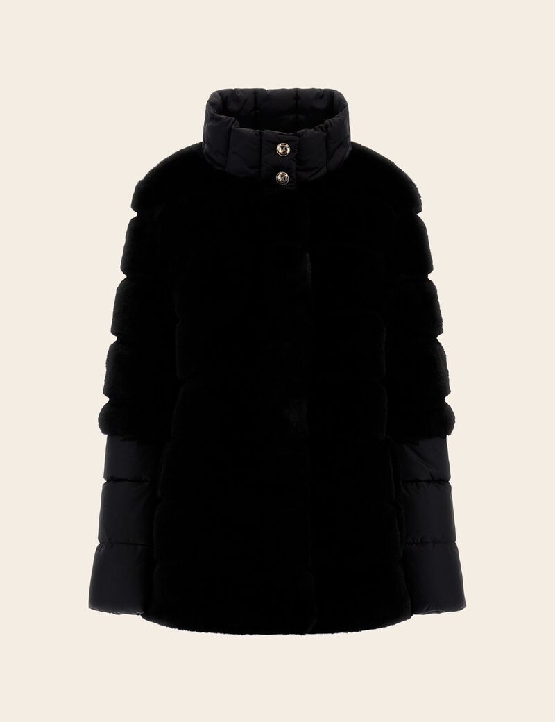 Marciano Faux Fur Inserts Puffer