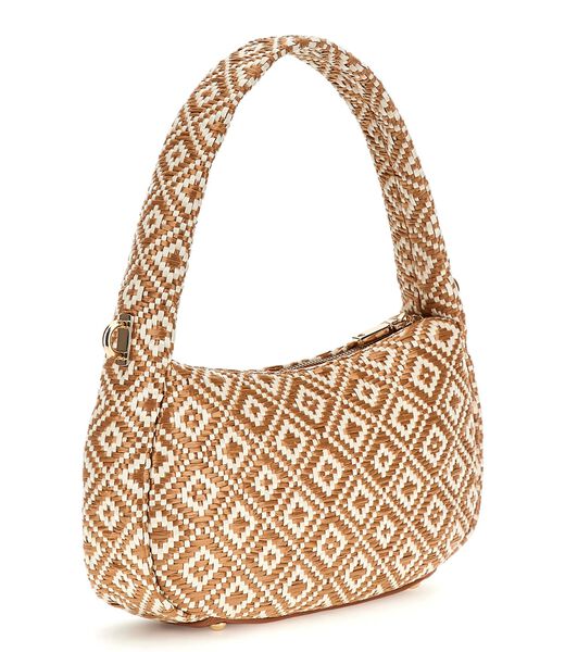 Rianee raffia shoulder bag