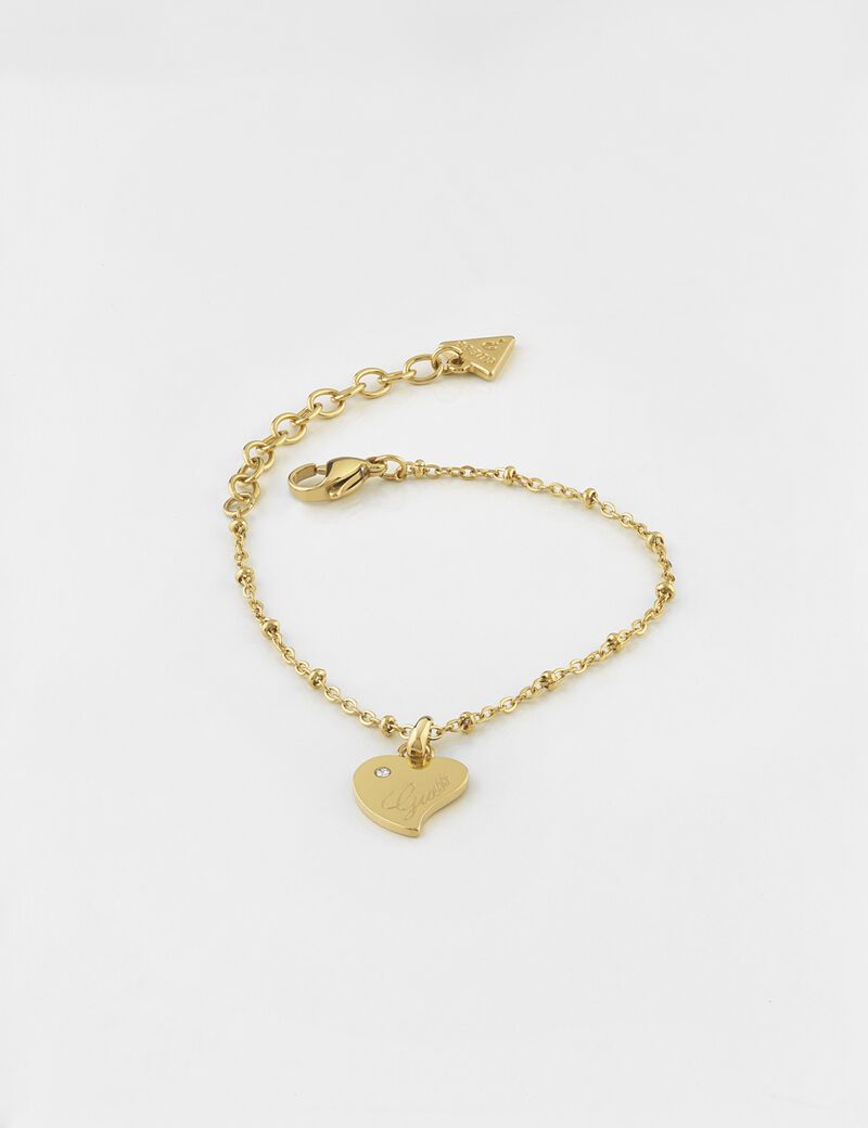 Women's Queen Of Heart Gold Bracelet