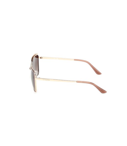 Square full rim sunglasses