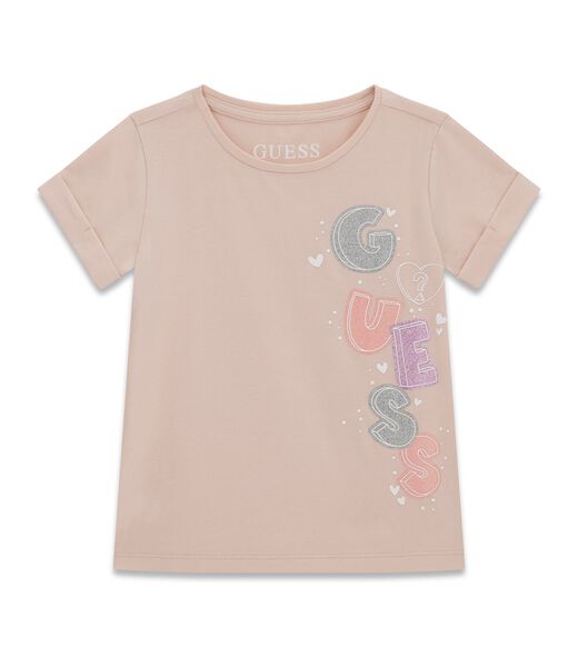 guess high low ss t shirt