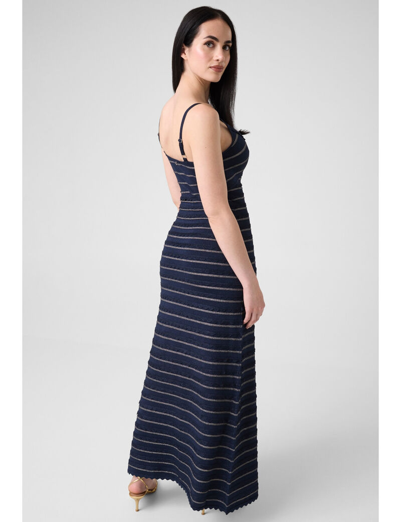 guess lurex long dress