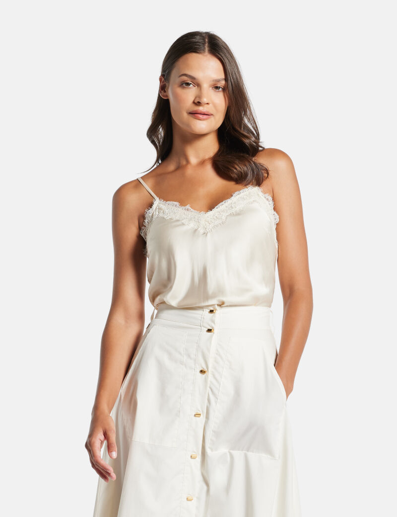 Lacy camisole top