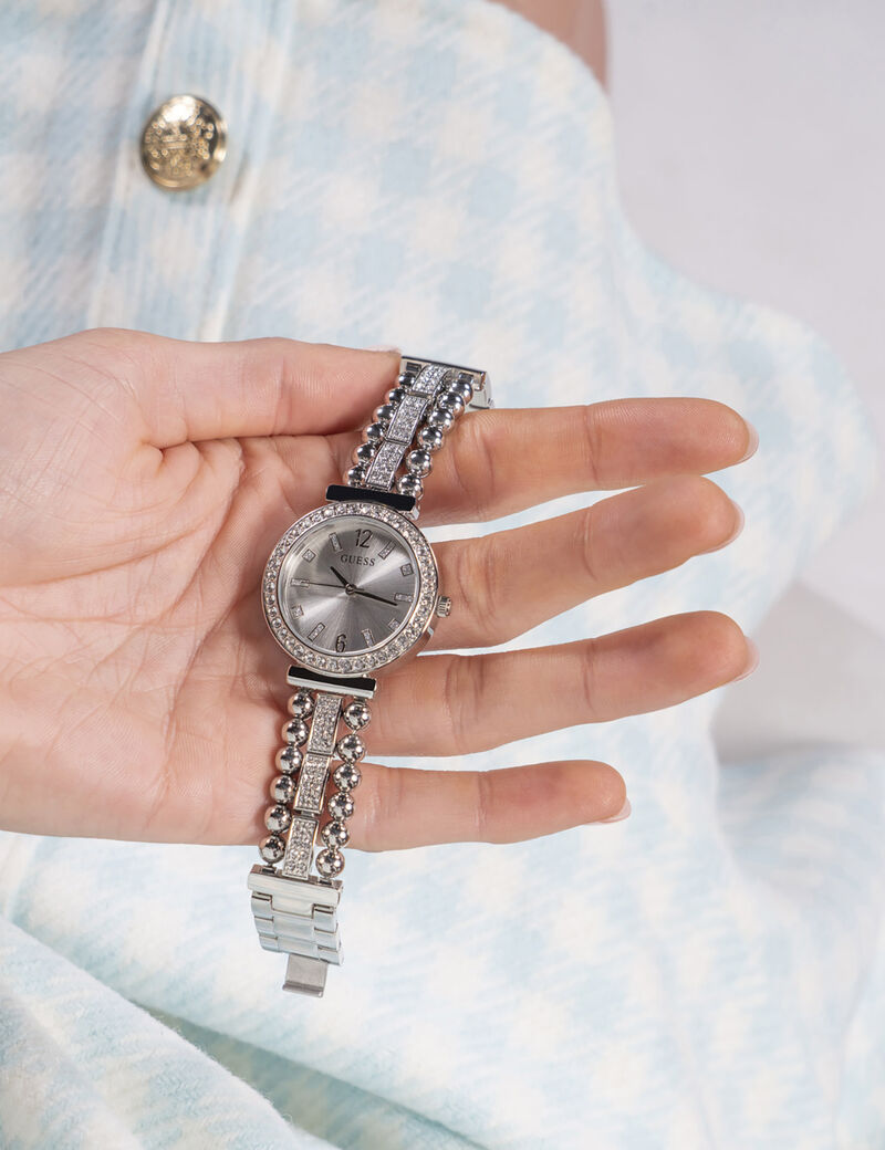 Rhinestone Analog Watch
