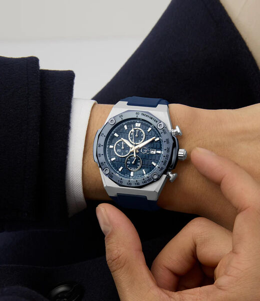 Gc IdolSport chrono silicone watch