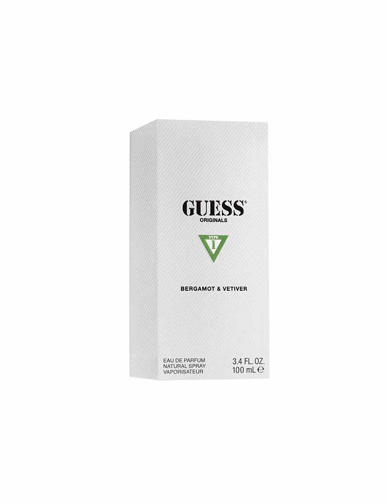 Guess Originals Type 1 Bergamot and Vetivier Eau de Toilette 100ML