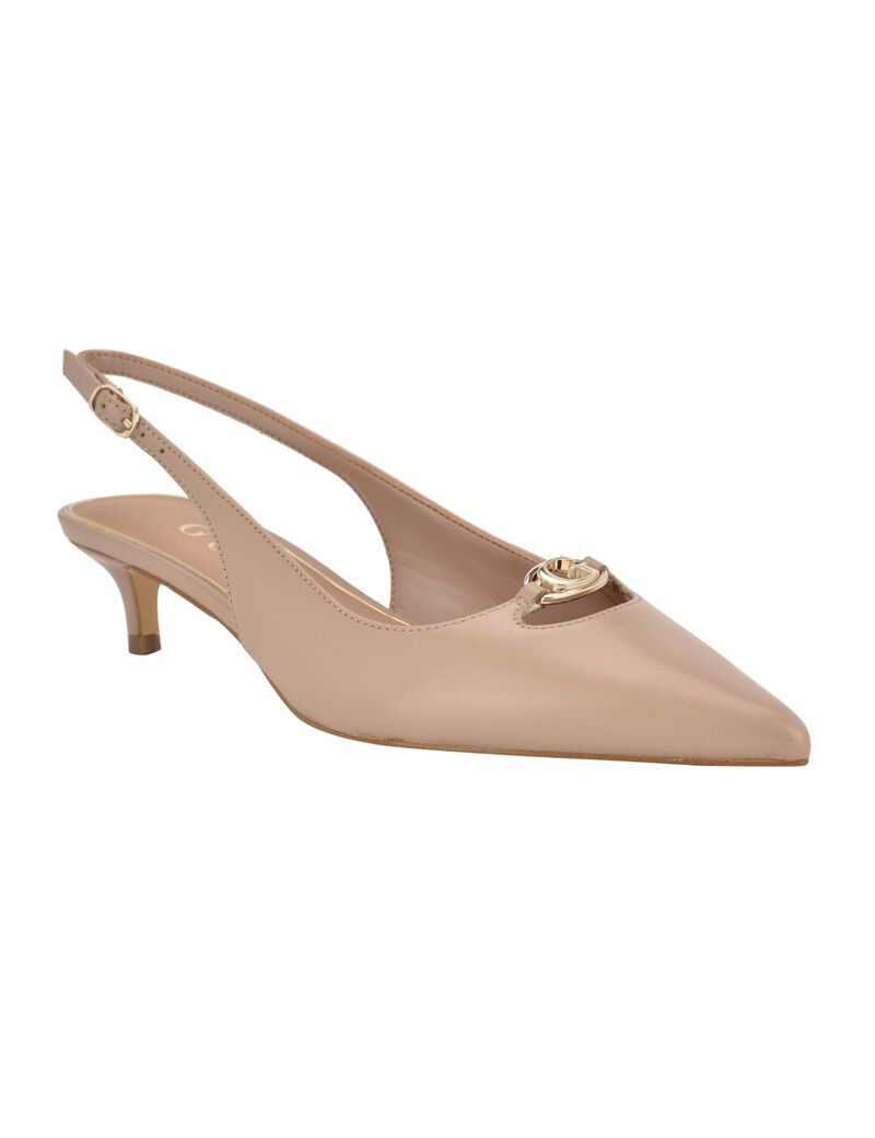 Slingback pumps