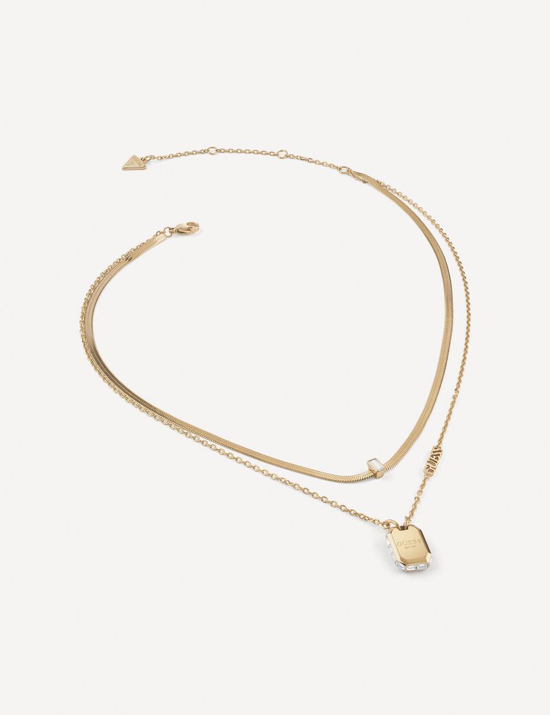 Hashtag Guess necklace