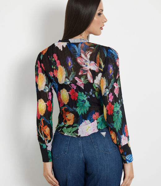 Pleated blouse