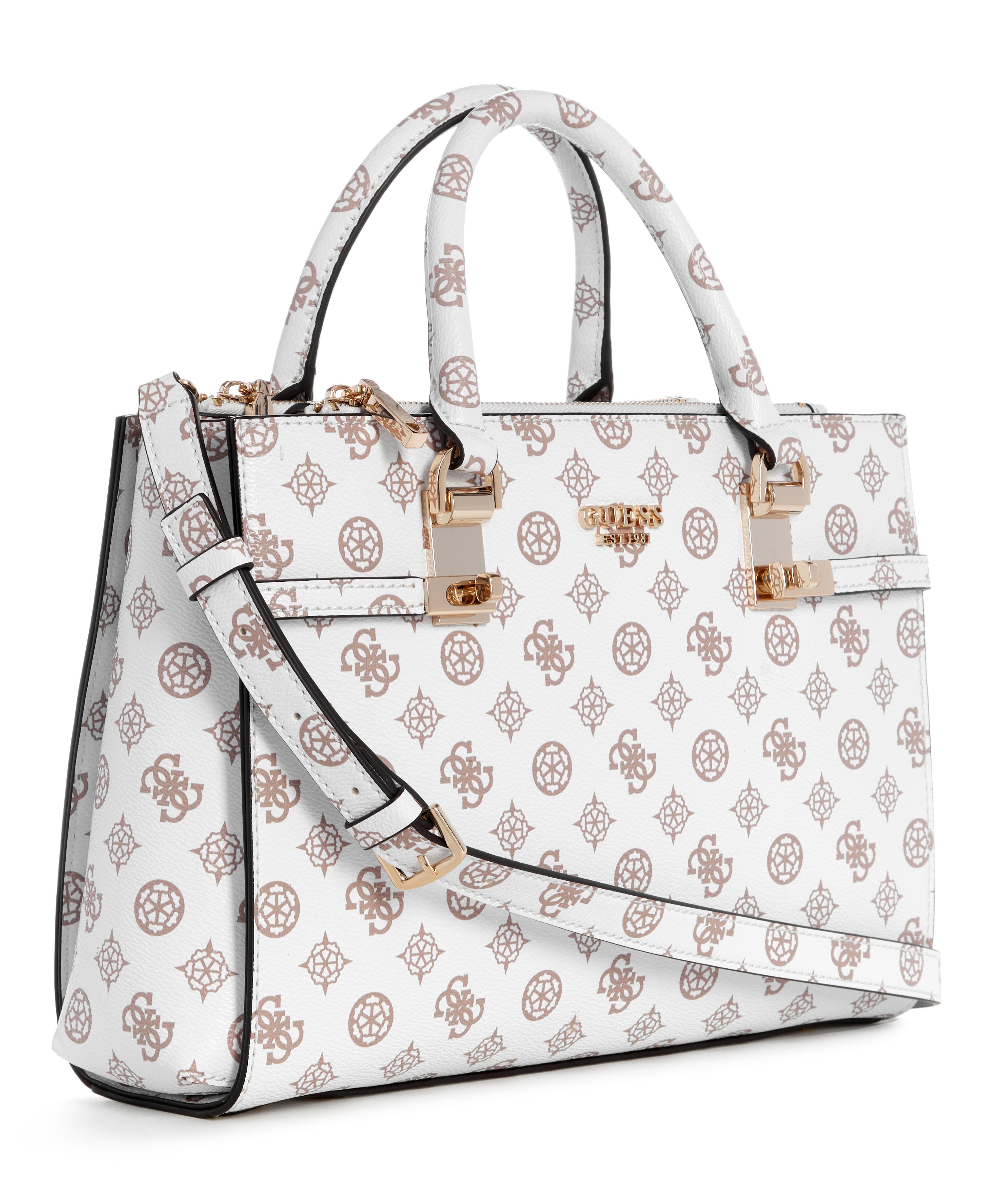 Shop GUESS Online LORALEE STATUS SATCHEL