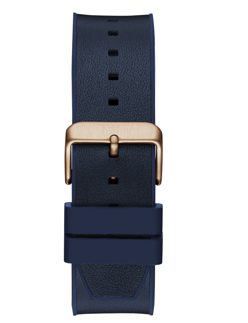 Mens Blue 2-Tone Multi-function Watch