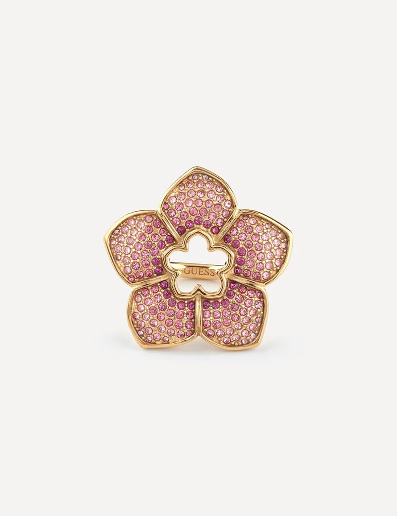 جيس 35mm pave flower maxi ring
