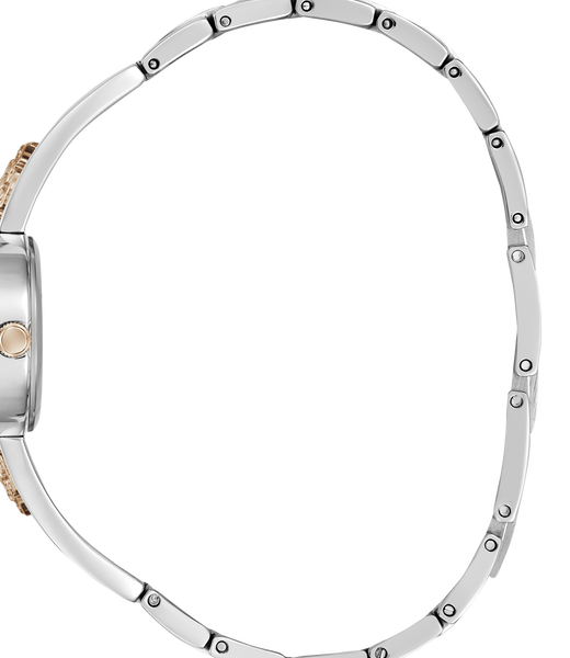 Ladies 2-Tone Rose Gold Tone Analog Watch

