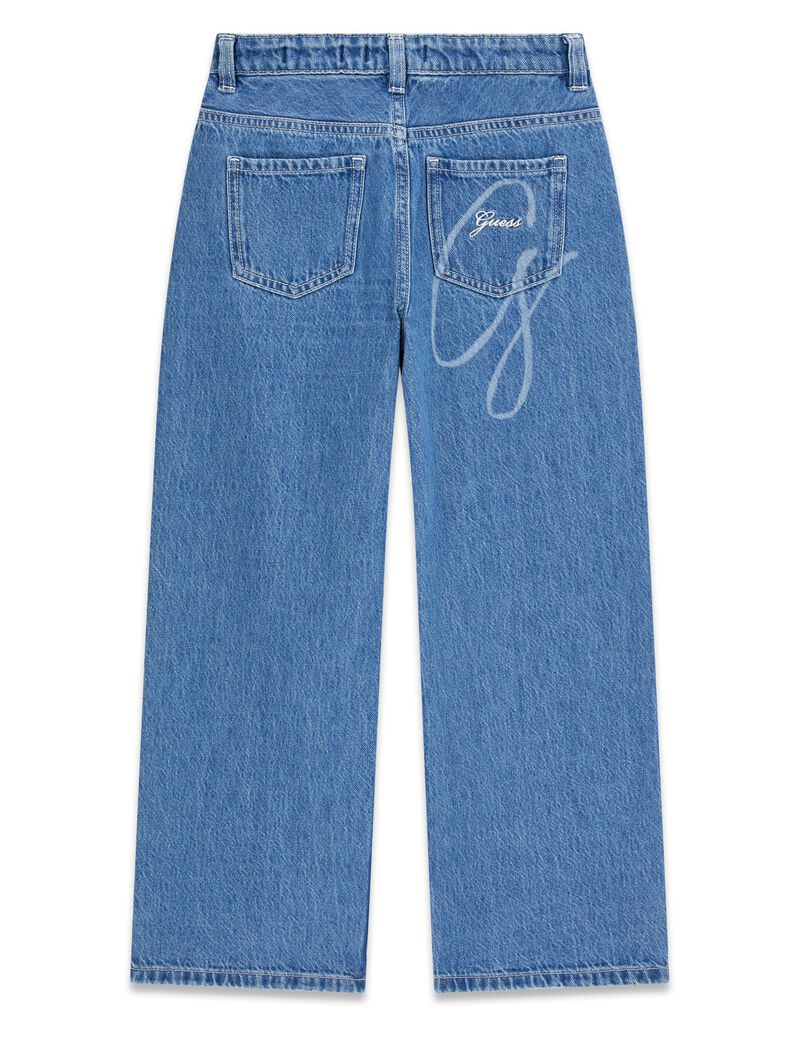 Oversize denim pants