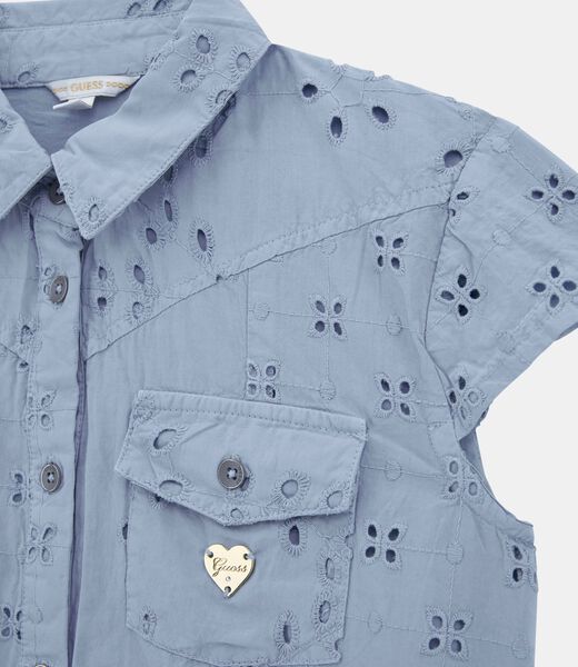 Eyelets blouse
