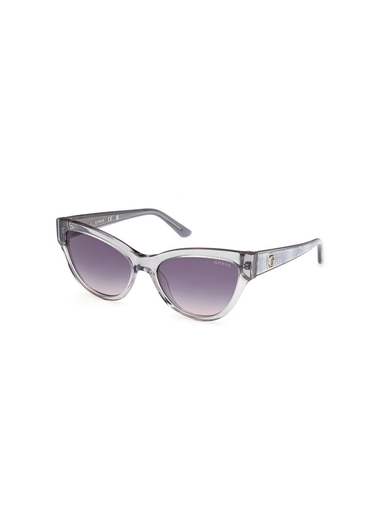 guess cat eye plastic sunglasses