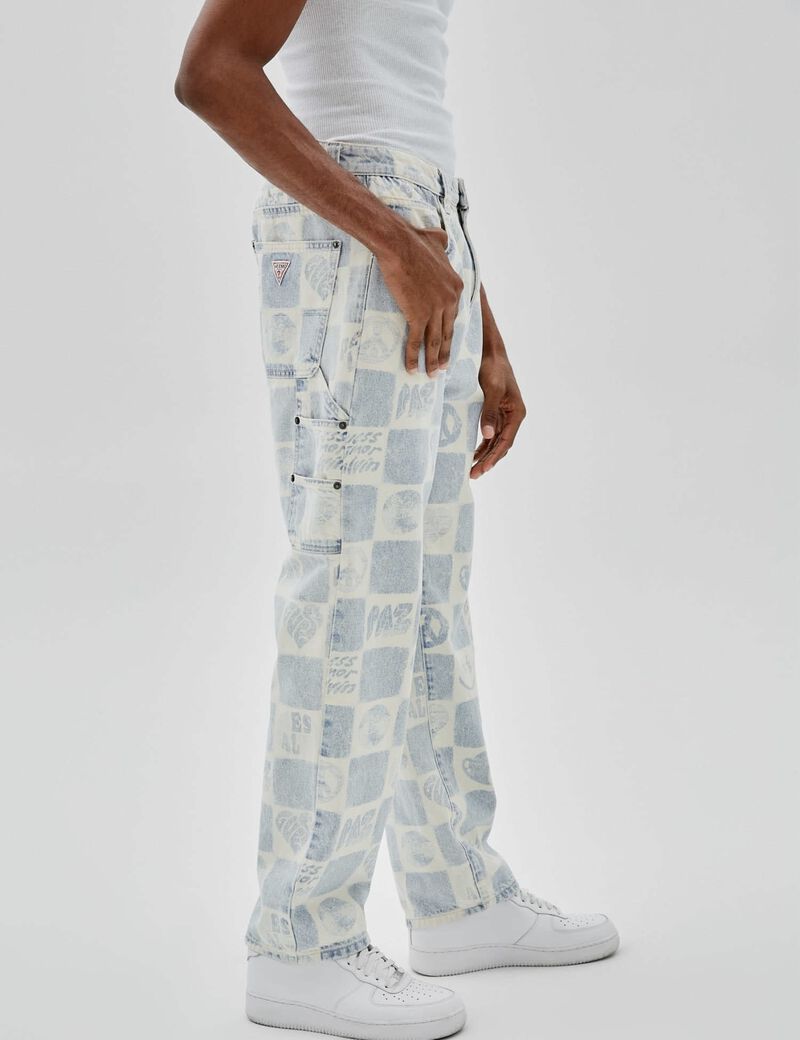J Balvin Cargo Denim Pant