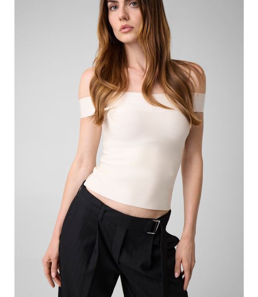 guess off shoulder top