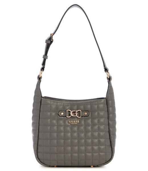 Nadira quilted hobo bag