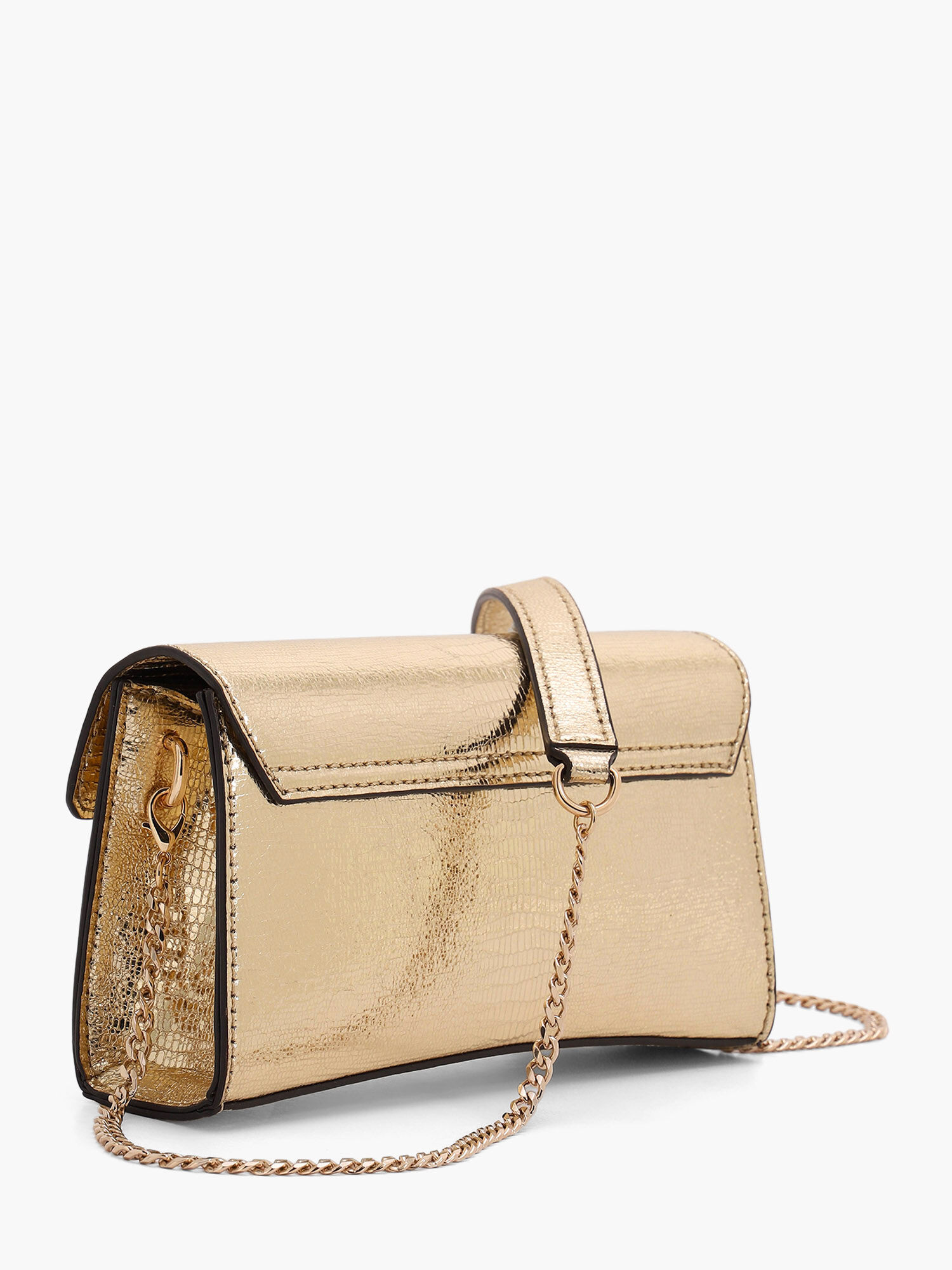 Shop GUESS Online Night Fall Flap Clutch