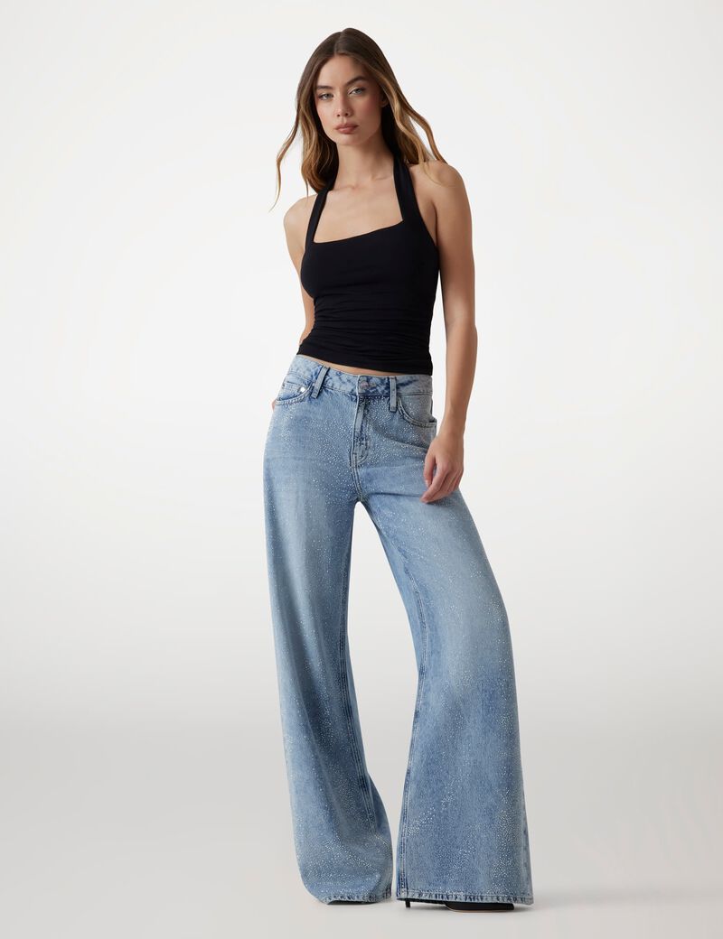 Bellflower wide-leg jeans