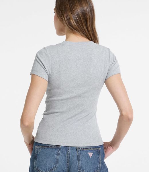 Slim embroidered tank top