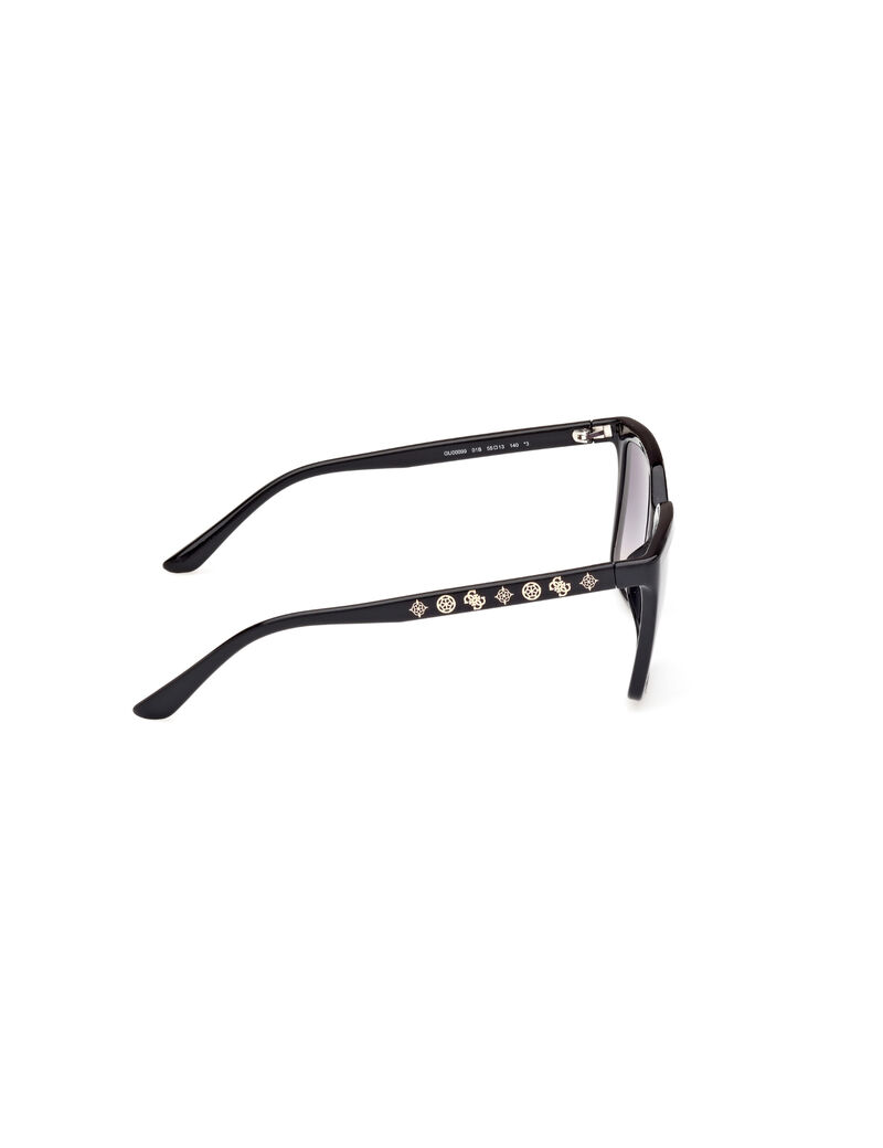 جيس injected sun glasses f greyother gradient smoke
