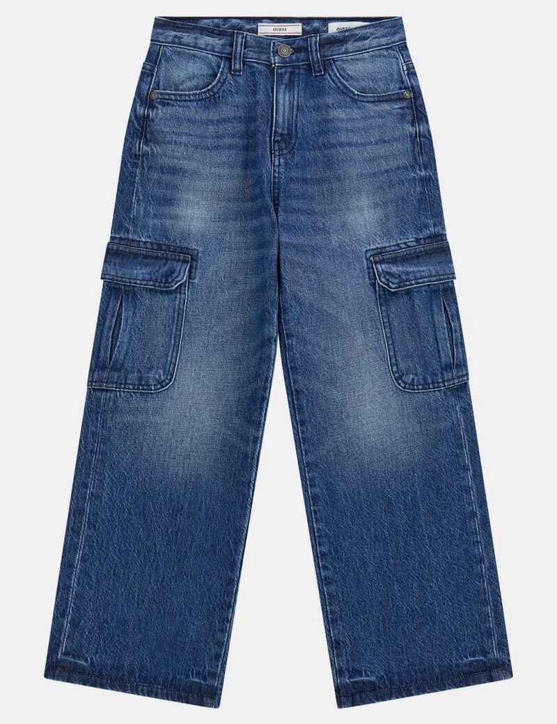 OVERSIZE CARGO RIGID DNM PANTS