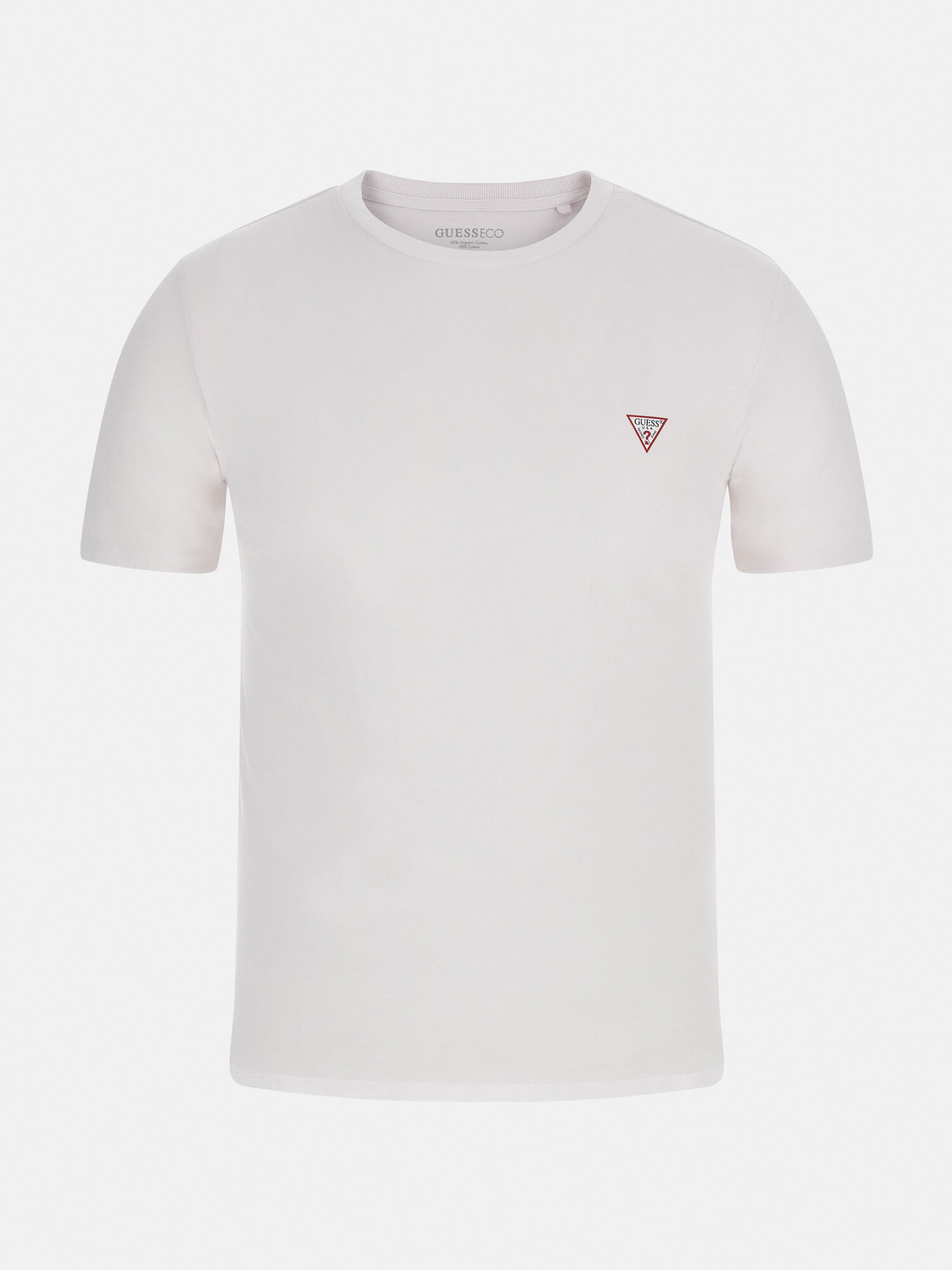 Shop GUESS Online Small triangle logo t shirt