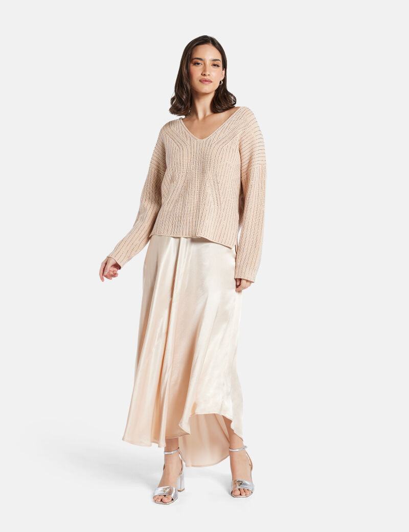 Rhinestone sweater