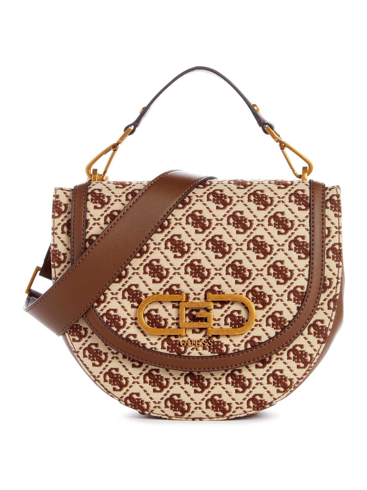 Shop GUESS Online Fleet Flap Saddle Bag