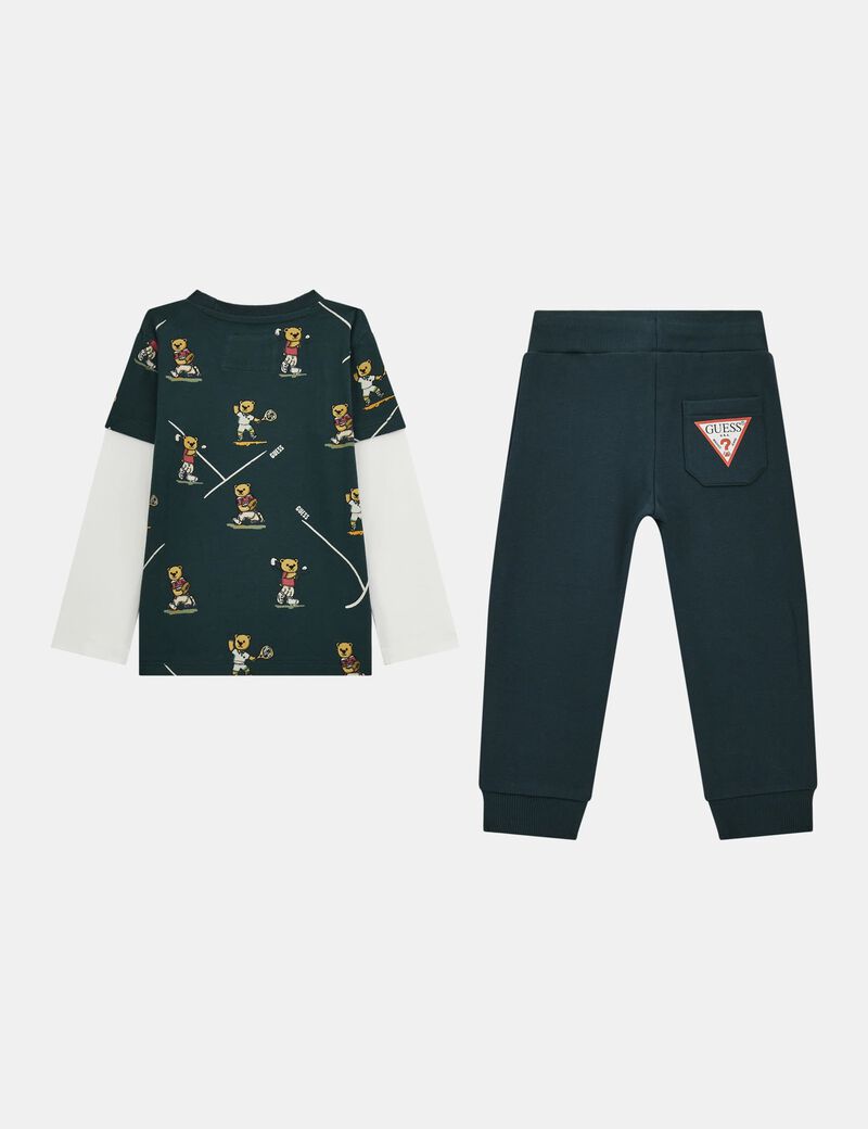 All Over Print T-Shirt And Pant Set