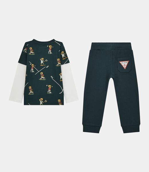 All Over Print T-Shirt And Pant Set