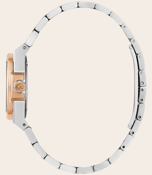 GC steel watch with date function