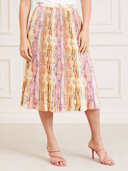 Marciano All Over Print Skirt