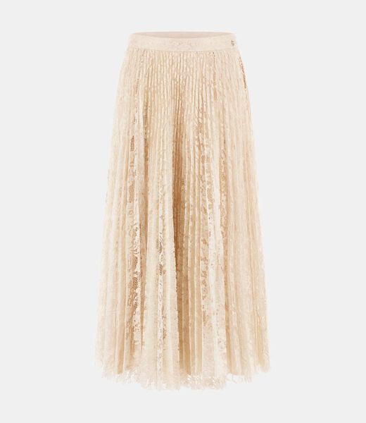 Lace long skirt
