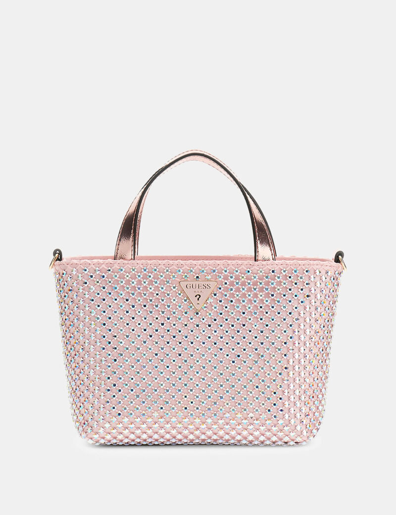 guess tasmin rhinestones handbag