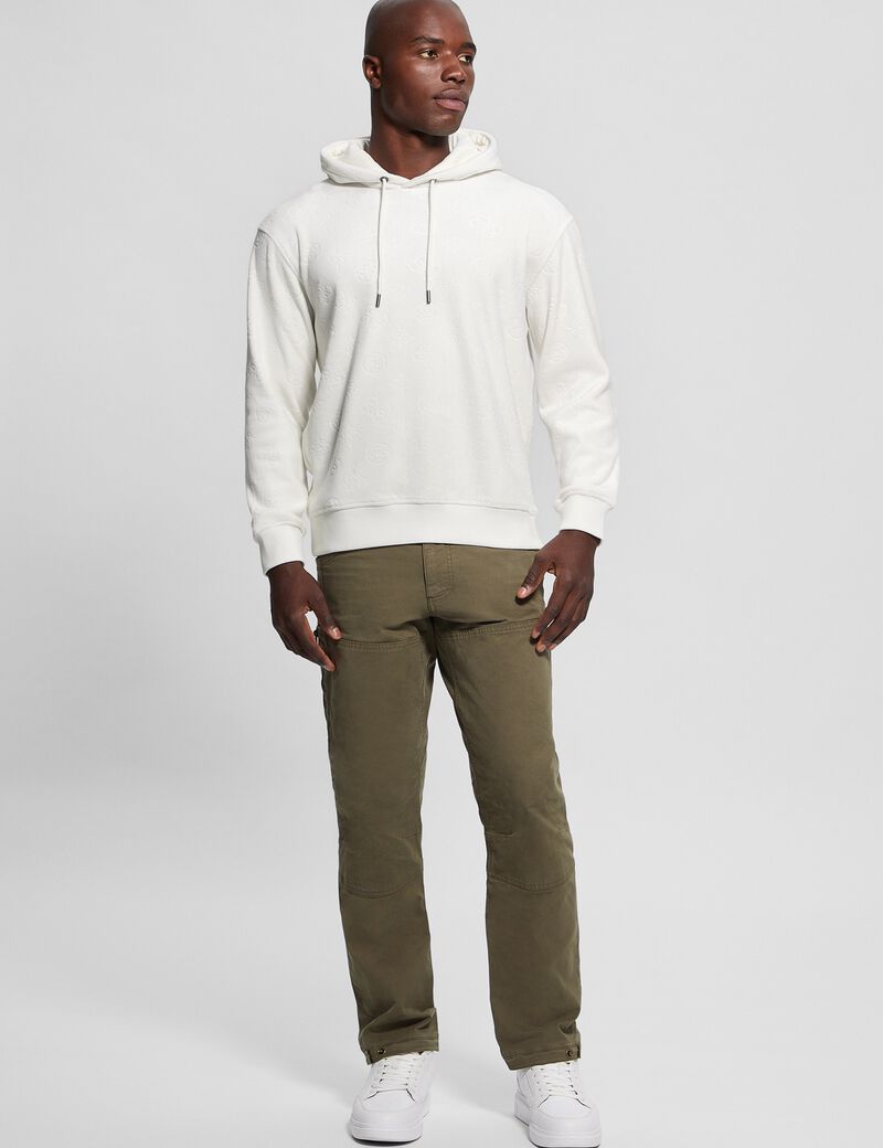 سويت شيرت منقوش بزهرة الفاوانيا