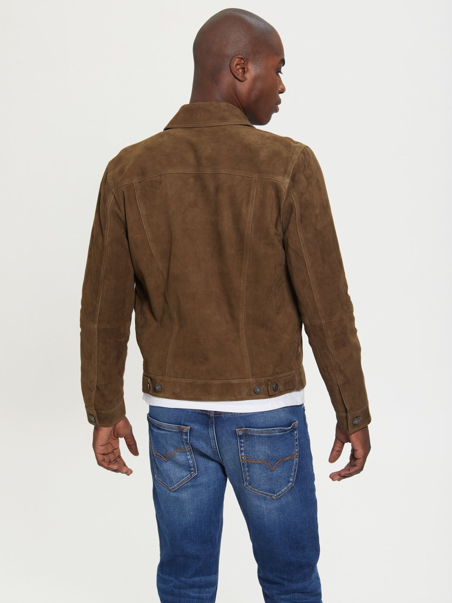 Guess suede hot sale jacket