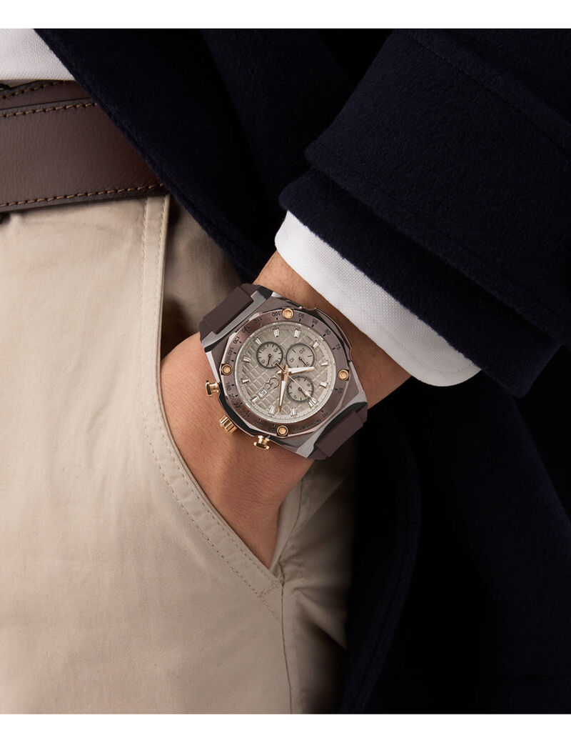 Gc IdolSport chrono silicone watch