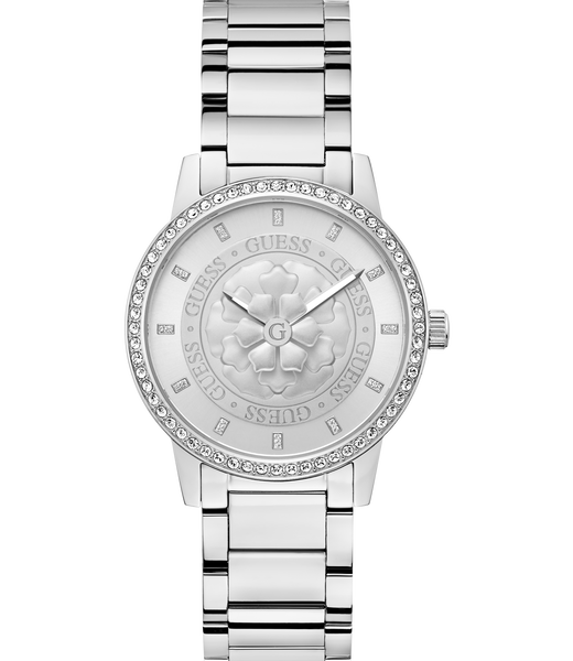 Ladies Silver Tone Analog Watch