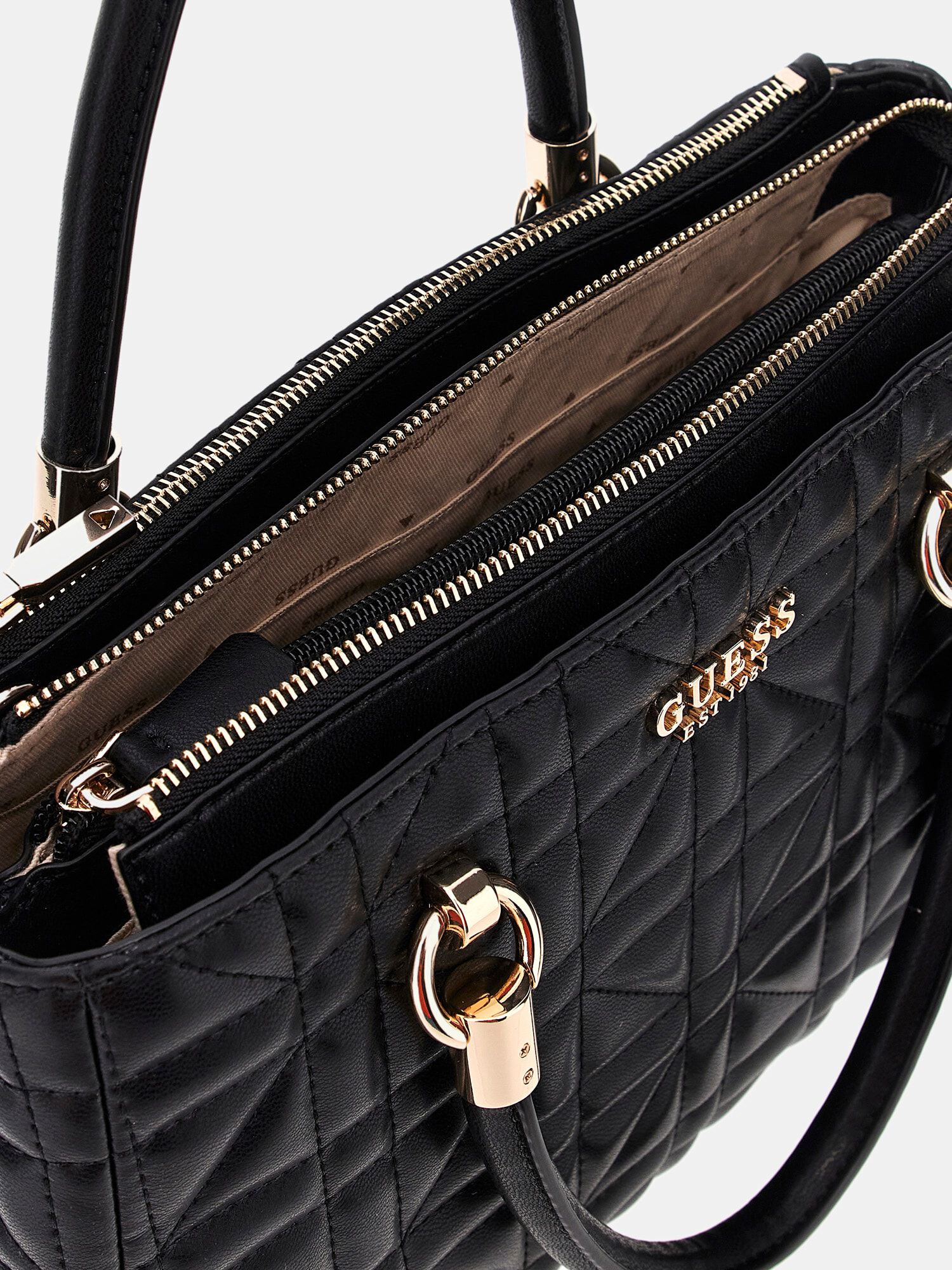 Shop GUESS Online Assia quilted handbag