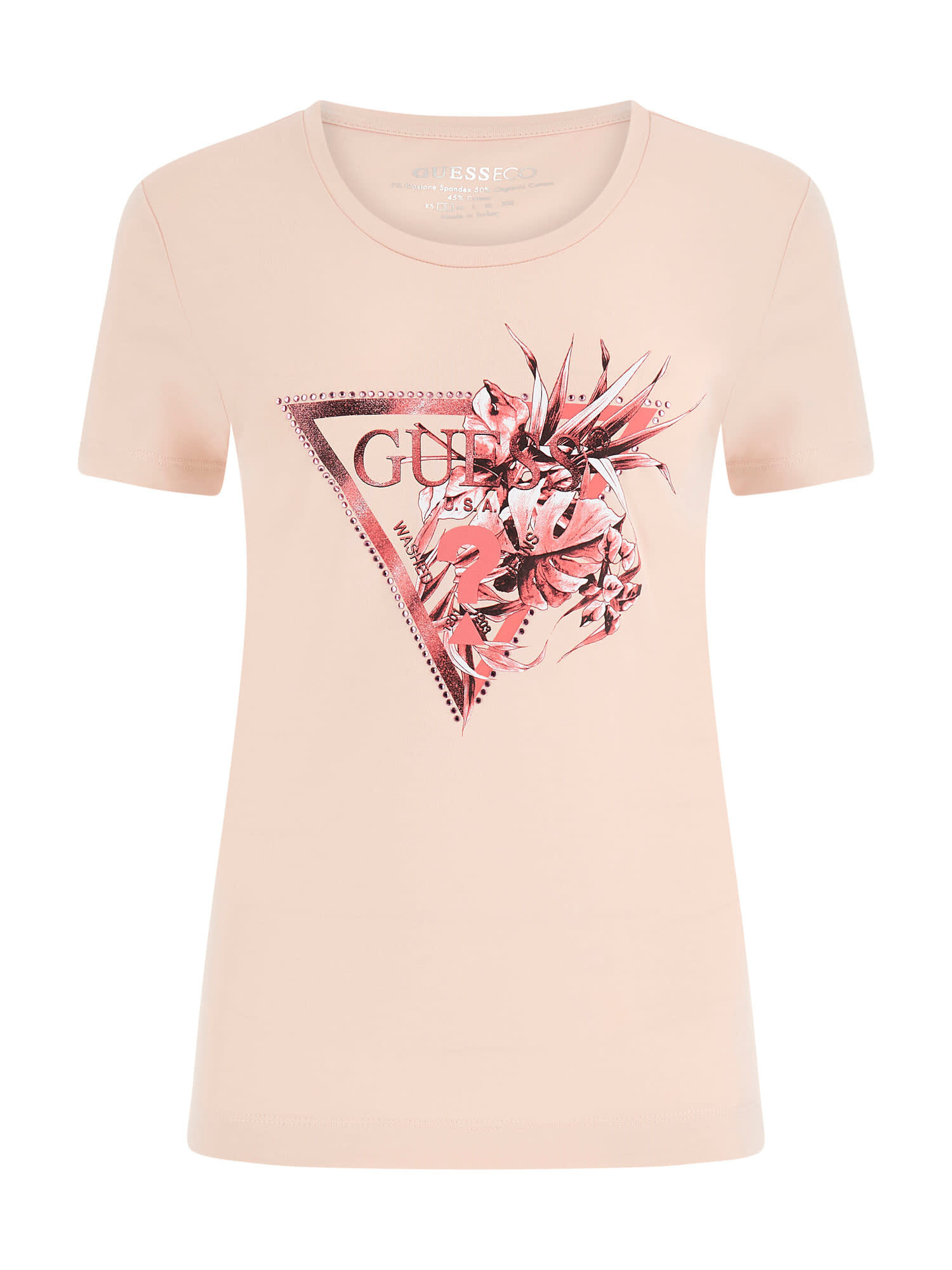 T shirt guess rossa discount