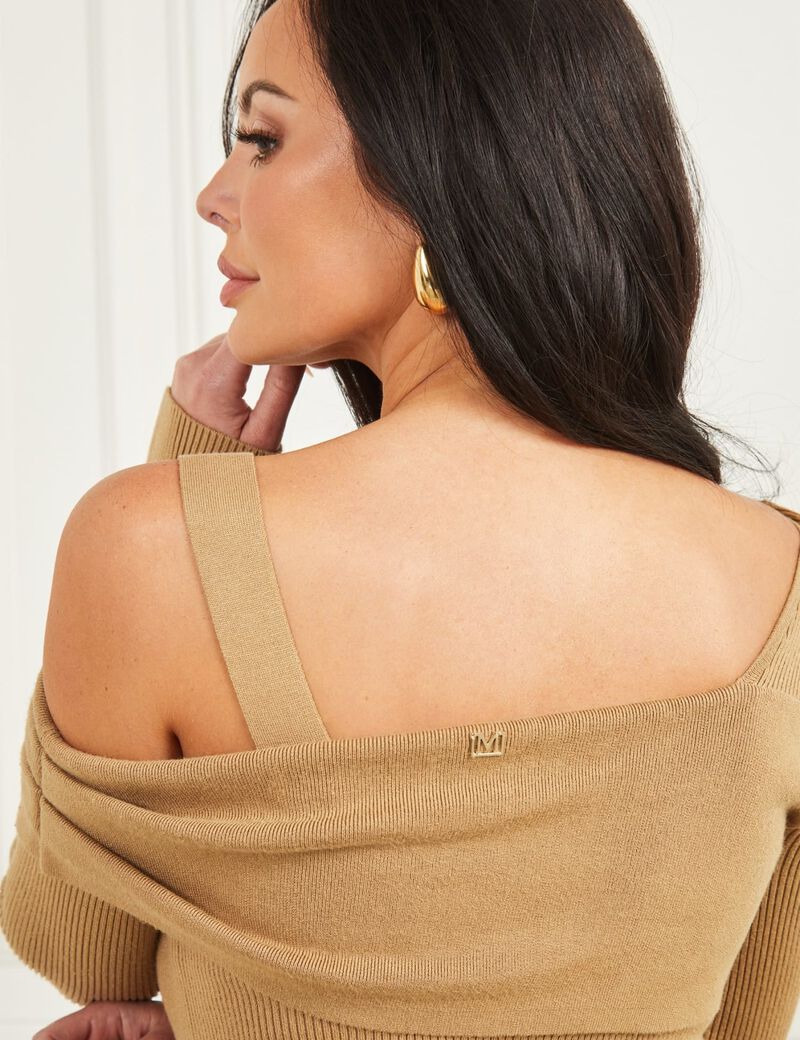 Marciano One Shoulder Mini Dress