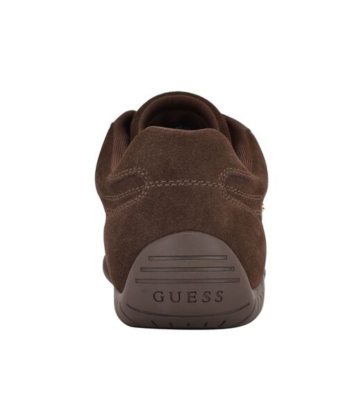 Gabiey low profile suede lace-up sneakers