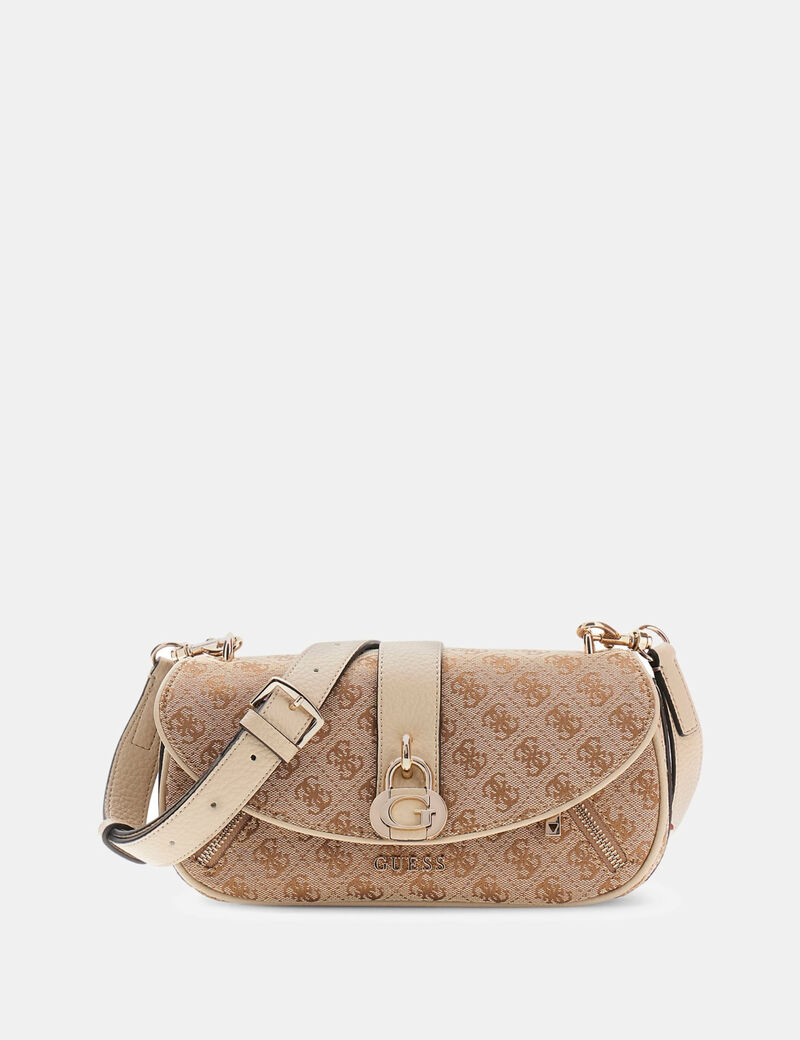 guess jessa flap crossbody bag