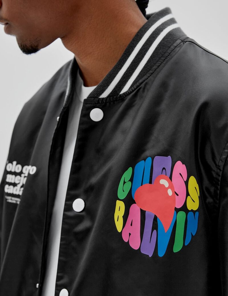 J Balvin Front Logo Jacket