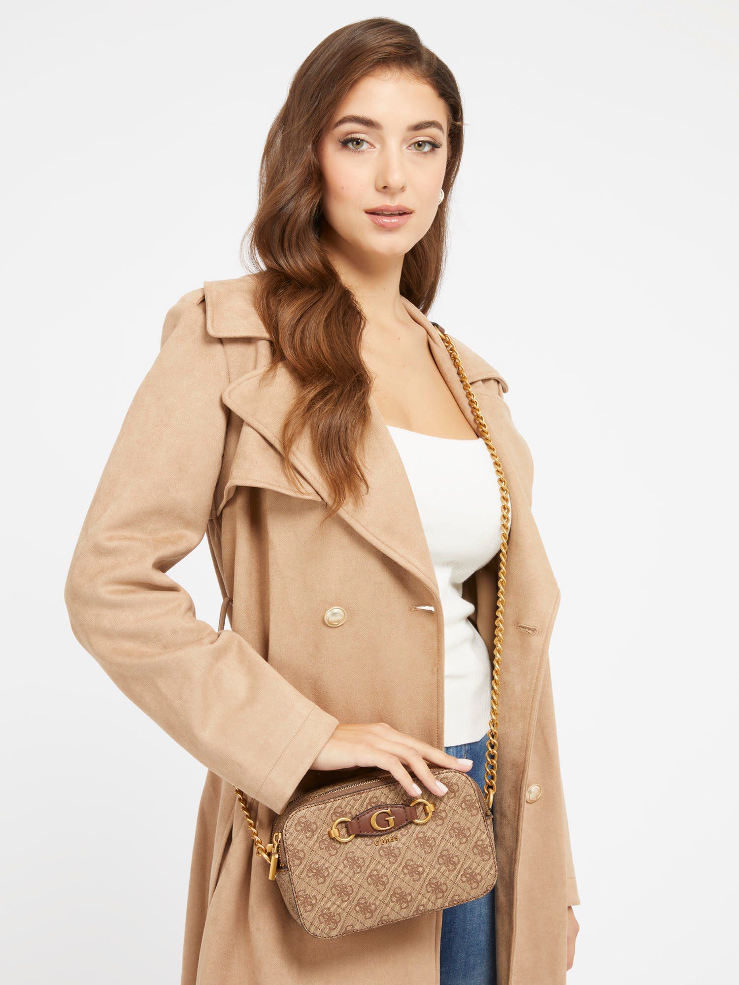 Shop GUESS Online Izzy camera bag